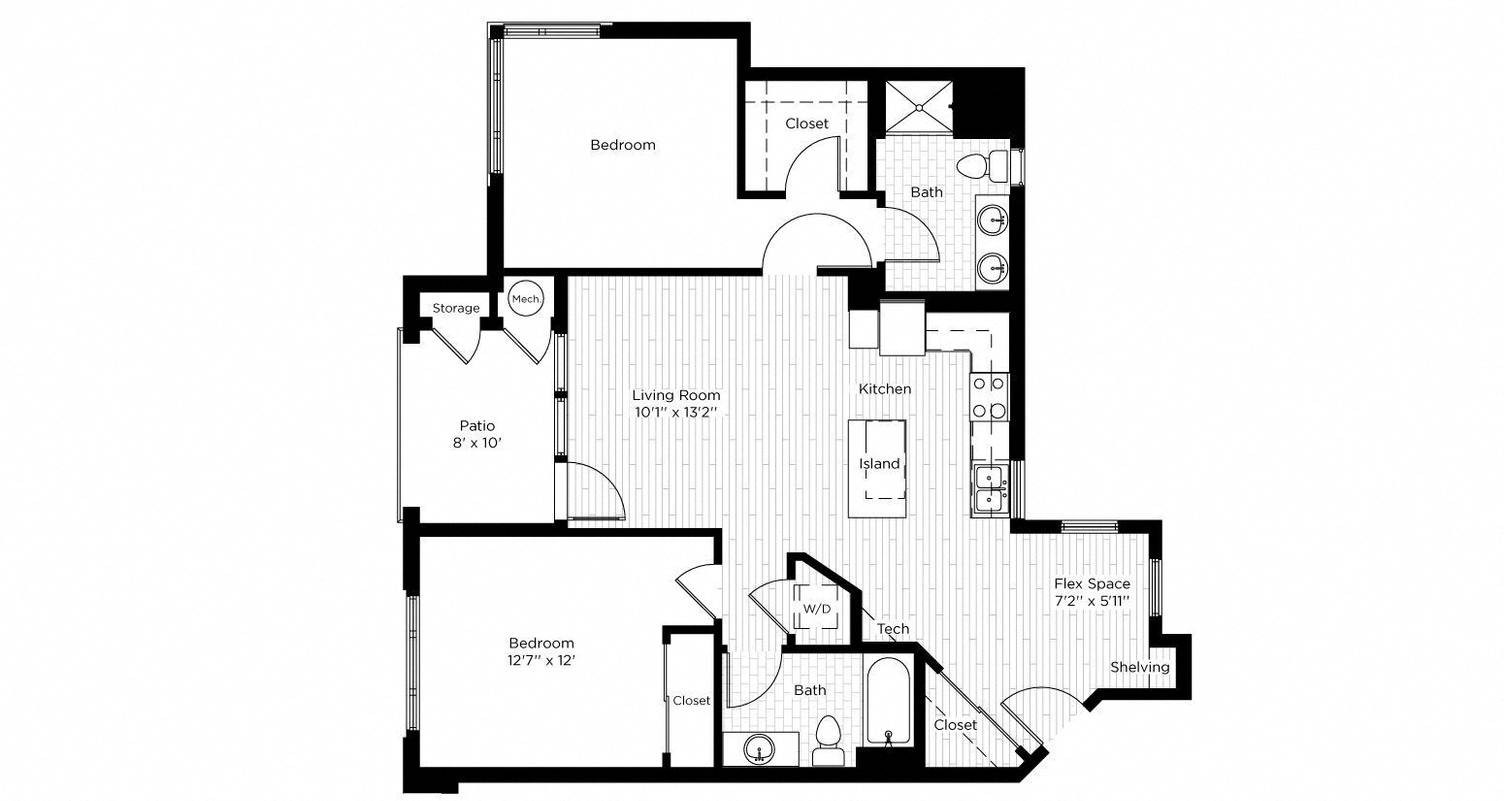 2I WEST floor plan